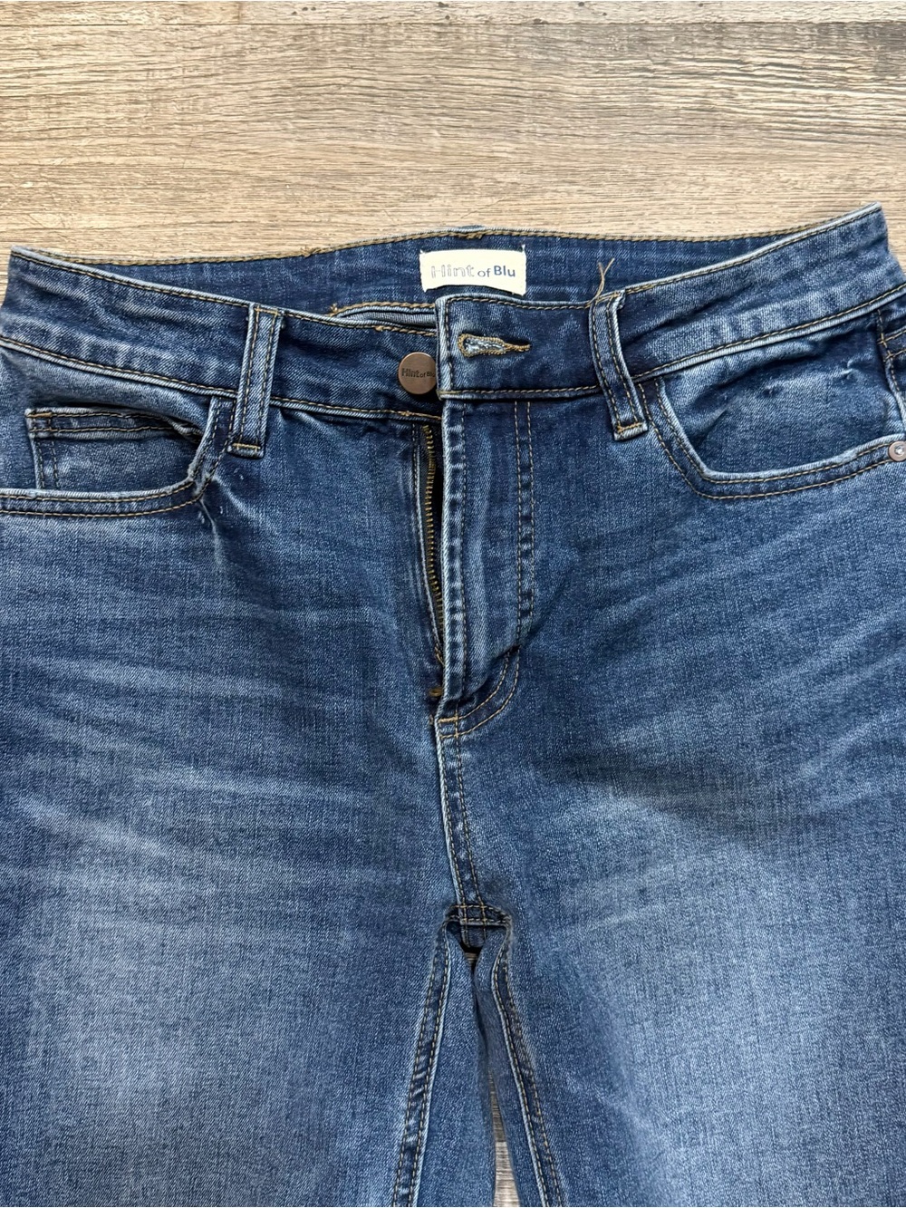 Hint of Blu  Medium Blue Skinny‎ Jeans for Women - Picture 2 of 6